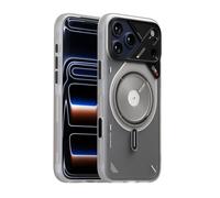 Aulumu CoolHyper - Funda térmica magnética para iPhone 17 Pro, con control de cámara, tecnología IMD, compatible con Magsafe, color blanco translúcido táctil