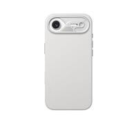 Aulumu Funda para iPhone Air A17, Piel Vegana Premium, Control de Cámara, Compatible con MagSafe, Protección Integral, Blanco