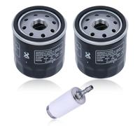 AUMEL 2pcs Filtros Aceite para Hydro-Gear 52114 600976 109-3321, Compatible con Scag y MTD, para Husqvarna 539113466, para Bad Boy 063105000 con Filtro combustible 530095646