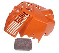 AUMEL 4137 080 1604 Cubierta del motor de la cubierta con filtro de aire Para Stihl FC75 FS75 FS80 FS80R FS85 FS85R KW85 HL75 KM85 KM85R FS85T FS85RX HT70 HT75 FC85 FH75 SP85 SP85K Recortadora