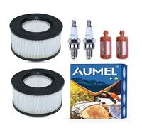 AUMEL Filtro de aire y combustible Spark Kit para Stihl MS231 MS241 MS251 C Reemplazo de motosierra 1141 120 1600.