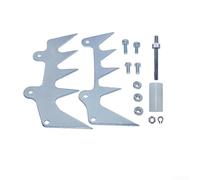 AUMEL - Juego de cadenas con cadena de acero de níquel y cromo, resistentes al desgaste para MS660 MS460 MS440 066 046 044, sustituye al OEM 11226507700 11226640503, accesorios robustos