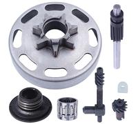 AUMEL . Kit de ajuste de cadena de engranaje helicoidal de bomba de aceite de tambor de embrague 7T de 325 pulgadas para Husqvarna 435 435E 440 440E motosierra 505441501