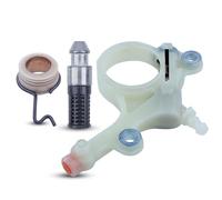 AUMEL Kit de engranaje helicoidal de engrasador de bomba de aceite Para Stihl MS271 MS271C MS291 MS291C Motosierra Reemplace # 1141 640 3203.
