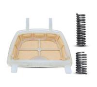 AUMEL Kit de filtro de aire para STIHL MS171 MS181 MS211 MS 171 181 211 Sustituye para 1139 120 1602 con resorte amortiguador Piezas de repuesto para motosierra