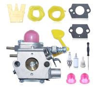 AUMEL WT-875 Kit Carburador para Poulan Pro BVM200C BVM200VS P200C, para Husqvarna GBV325 P325, para McCulloch GB320 GBV325 M320 M325 Soplador Desbrozadora Repuestos 545081855
