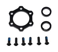 Aumenta el rendimiento de tu bicicleta con este práctico kit de conversión de adaptador de cubo (frontal con logotipo)