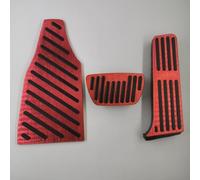 Aumentar la fricción Pedales De Coche AT, Acelerador, Freno, Antideslizantes, Sin Almohadilla Perforación Para Highlander Para Kluger XU70 2020 2021 2022 Prevenir el deslizamiento(3 pcs-2)