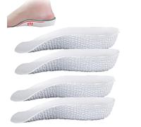 Aumento de altura de las plantillas, Almohadillas altas ortopédicas 1.0, Almohadillas altas ortopédicas, Las primeras plantillas ortopédicas de altura (Mujeres,Gris 1.5)