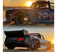 Aumotop 104072 RC Race Car 1/10 Drift Car, Luz LED 60 Km/h Coche RC de Alta Velocidad para Aficionados