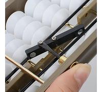 Aumotop Ábaco Japonés para Niños Aprendizaje de Matemáticas, Herramienta Educativa de Conteo en Aleación Aluminio, 1 Pieza (185# 13d)