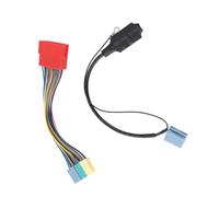 Aumotop Adaptador de Audio 5.0 Estéreo para Automóvil para A2 A3 TT, Cable Auxiliar Plug and Play Confiable Música y Navegación, Material ABS, Adecuado Coro/sinfonía/S7, Negro