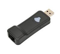 Aumotop Adaptador de Red Inalámbrico USB de 300Mbps Transmisor Receptor WiFi Multifunción para Impresoras TV, Amplio Rango Señal IEEE802.11b/g Blanco