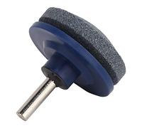 Aumotop Afilador de Cuchillas para Cortacésped, Herramienta Duradera y Eficiente para Cuchilla de Taladro, 2 uds.