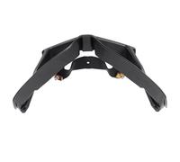 Aumotop Alerón Delantero Desnudo para Motocicleta, Elegante ala de Fuerza Aerodinámica para MT-09 2017-2020, Negro, Fácil de Instalar Propietarios Motocicletas