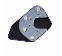 Aumotop Almohadilla de Extensión de Soporte Lateral Antideslizante para Motocicleta para NC750X/X-ADV 17-19 Placa Decorativa Duradera Alta Resistencia Estacionamiento Motocicletas (gris ámbar)