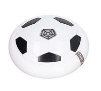 Aumotop Balón de Fútbol Flotante con Luces LED, Material ABS de Primera Calidad, Capacidad Coordinación Ejercicio para Niños y (Blanco)