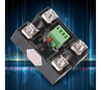 Aumotop Berm Control de de Doble Canal CA SSR Doble Canal 24-480 VCA Larga Vida útil Operación Simple Automatización del Hogar (10A(BERMA-SK10DA))