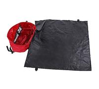 Aumotop Bolsa de Cuerda para Escalada en Roca, Correa de Hombro Plegable Duradera para Equipo Mochilero Acampar Al Aire, 1 Unidad (Rojo)