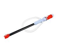 Aumotop Bomba de Sifón Eléctrica que Funciona con Baterías Bomba de Transferencia Rápida Agua y Aceite Transferencia Líquido y Líquido Gasolina para Coche, Garaje, Patio Casa, Rojo
