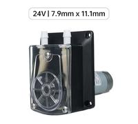 Aumotop Bomba Peristáltica Bomba Dosificadora de Gran Flujo 1500 Ml/min para Análisis Químicos de Laboratorio para Acuarios - Tubo PHARMED BPT Uso Alimentario - Funcionamiento Silencioso Varios (24V)