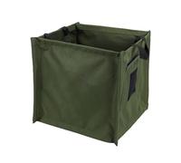Aumotop Caja de Almacenaje para Acampada, Cubo de Basura Plegable Ligero Gran Capacidad 27L, Multifuncional para Exteriores, Cubo Basura Acampar (DE Verde)