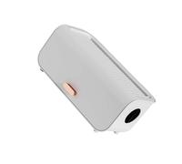 Aumotop Caja Organizadora de Cables Caja de Almacenamiento Cables Plástico Primera Calidad y Fácil Montar para un Escritorio Ordenado y Protección Seguridad para Enchufes Alimentación, Escena (Blanco)