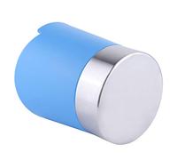 Aumotop Caja para Cubiertos con Cuchara, Caja de Almacenamiento de Alta Capacidad para Uso en Cafetería, 4,72x5,59x6,61 Pulgadas, Negra (Azul)