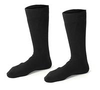Aumotop Calcetines Calefactables Eléctricos para Hombres y Mujeres, Temperatura de Calor Constante de 50 ℃, Mejoran la Circulación Sanguínea, para Esquiar y Pescar, Tamaño Negro 16,3 X 4,1 Pulgadas
