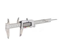 Aumotop Calibrador Digital de Alta Precisión Resistente Al Desgaste Anticorrosión para Entusiastas del Bricolaje Calibrador Vernier de Acero Inoxidable para Proyectos Mejoras el Hogar (Plata)