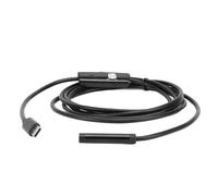 Aumotop Cámara de Inspección HD de Endoscopio Industrial para Bloqueo Tuberías Estructura Interna Mecánica, Cable 2 M Tipo C USB MicroUSB, Aleación Aluminio Portátil, Versátil para Usuarios