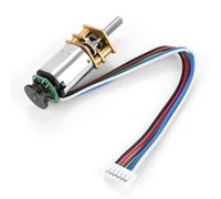 Aumotop Codificador de Disco Codificado Magnético de Motor Engranaje CC bajo Calor 6 V 2 W Metal Resistente Al Desgaste 1,7 Pulgadas para Equilibrar Automóviles (6V 60RPM)