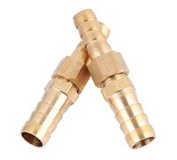 Aumotop Conector de Enchufe Duradero Reductor de Púas para Manguera Latón Primera Calidad para Mantenimiento Tuberías, 3 Tamaños Disponibles, Apto Conectar Diferentes Diámetros Tubería (8-12mm)