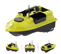 Aumotop Control Inalámbrico Eficiente del Barco de Pesca con Cebo GPS para Tanque de Río y Lago, Batería Recargable 5200mAh (10000mah)