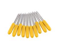 Aumotop Cuchillas de Corte de Vinilo Para Plotter, Carburo Cementado Alta Dureza, 10 Uds. Para Corte Vinilo, 30 Grados, 45 Grados, 60 (30°)