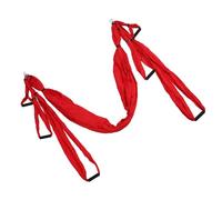 Aumotop El Kit de Columpio Aéreo para Yoga Mejora la Flexibilidad y El Columpio de Postura para Fortalecer los Músculos Centrales, Material Algodón y Poliéster (Rojo)