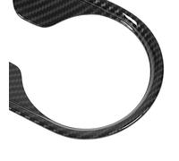 Aumotop Embellecedor de Cubierta de Portavasos Estilo Fibra Carbono, Reemplazo T6 P375 2015-2021, Evita Rayones y Daños en los Accesorios Interiores del Automóvil