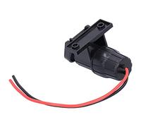 Aumotop Enchufe Hembra para Encendedor de Cigarrillos de Coche, Duradero con Tapa Protectora para Motocicleta Automóvil 12 V, Plástico, 1 Paquete, Inversor Corriente, Adaptador USB, Detector Cámara