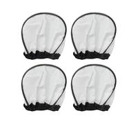 Aumotop Flash Diffuser Softbox, Tamaño Universal Compatible (4pcs) | Material de nailon, Plegable y portátil, Instalación rápida, Efecto de luz suave