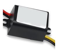 Aumotop Fuente de Alimentación Estable del Convertidor Reductor de 12V a 6V para Vehículos Material Cobre Que Ahorra Energía