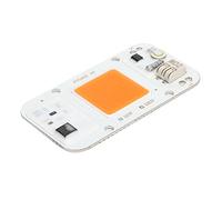 Aumotop Fuente de Luz COB con Chip LED de Alta Presión 220 V para Crecimiento Vegetal 20 W con Excelente Disipación Calor (Espectro completo)