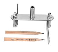 Aumotop Herramienta de Calibre Central Resistente Al óxido y la Corrosión para Encontrar el Centro de Forma Fácil y Precisa en Proyectos Carpintería (0-60MM)