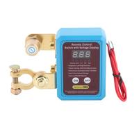Aumotop Interruptor de Desconexión de Batería Coche, Protección Inteligente a Prueba Agua para Todos los Coches, Cobre Premium con Control Remoto