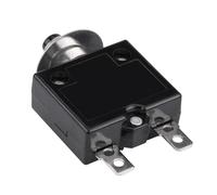 Aumotop Interruptor Térmico Disyuntor Protector de Sobrecarga Compacto Durable 5A 8A 10A 15A 18A 20A 30A para la Industria Automotriz Plástico Negro (Aumotophpn2d9fw3a-07)