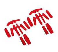 Aumotop Juego de Almohadillas de Esponja Universales para Casco Bicicleta con Correas Gancho y Bucle, Reemplazo Espuma Suave para Máxima Comodidad, 12 Piezas Forro Bicicleta Eléctrica (Talla única)