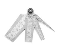 Aumotop Juego de Galgas de Espesores Soldadura Acero Inoxidable Calibre Espacios Duradero y Resistente Al óxido para Medir el Tamaño del Orificio 1-7 Mm, 8-14 Mm, 15-21, 22-29 44 G para