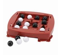 Aumotop Juego de Mesa de Ajedrez Basado en Estrategia Familiar, Rompecabezas Divertidos Que Promueven Habilidades Cognitivas, Adecuado para Todas Las Edades, Material ABS