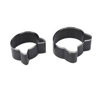 Aumotop Juego de Troqueles de Cuero con Forma Cabeza Gato, Troqueles Corte Cuero Animal Duraderos para Manualidades, 2 Piezas 57 X 57 X 23 Mm y 50 50 23 Mm, Soldadura Manual por Puntos para Cortes