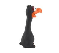 Aumotop Juguete Interactivo para Perros Que Gritan, Pollo, Duradero, Resistente a Las Mordeduras, Sonido Al Apretar para Perros de Todos los Tamaños, Lactopreno Natural (Negra)