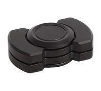 Aumotop Juguete Sensorial de Metal, Deslizador de Dedo Acero Inoxidable único, Juguete Antiestrés para Aliviar el Estrés, para Esperar en o Meditar